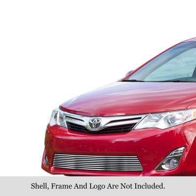 APS - APS GR20FFI31S Stainless Billet Bumper Grille Polish for 12-14 Toyota Camry