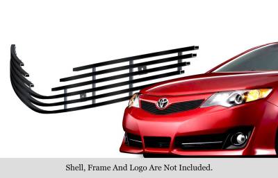 APS - APS Stainless Billet Grille Black for 12-14 Toyota Camry SE GR20FFI33J