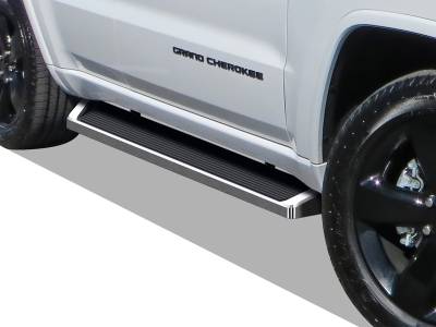 APS - APS IB10RIF4A Running Boards Polish for 11-22 Jeep Grand Cherokee WK2
