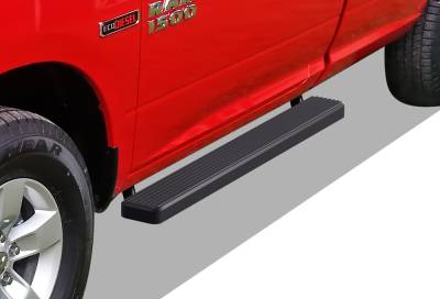 APS - APS IStep 5" Running Boards Black for 09-18 RAM 1500/HD Reg IB04EAG8B