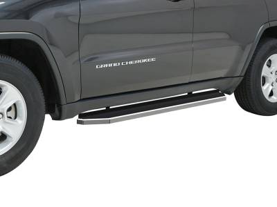 APS - APS H-Series Running Boards Polish for 11-22 Jeep Grand Cherokee IB10RIF4Y