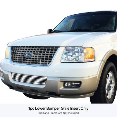 APS - APS Stainless Billet Bumper Grille Polish 03-06 Ford Expedition GR06FEC77S