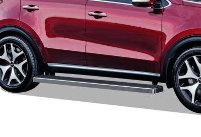 APS - APS IStep 5" Running Boards Brushed for 11-16 Kia Sportage IB11ECC8A