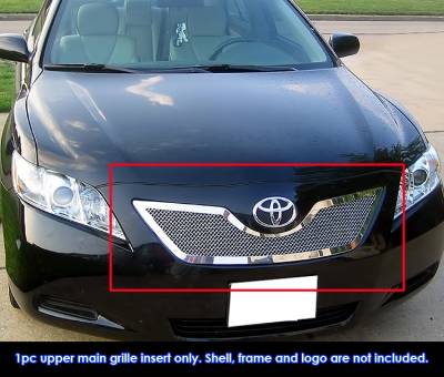 APS - APS Wire Mesh Grille Polish for 07-09 Toyota Camry GR20GEB14T