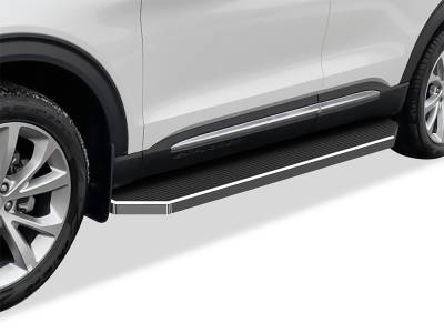 APS - APS IB06REE2Y H-Series Running Boards Polish for 20-25 Ford Explorer