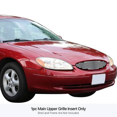 APS - APS Stainless Billet Grille Polish 00-03 Ford Taurus GR06FED94S
