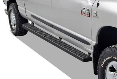 APS - APS IStep 5" Running Boards Black for 09-18 RAM 1500/HD Crew IB04EBJ8B