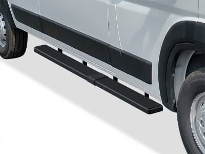 APS - APS IStep 5" Running Boards Black for 14-25 RAM Promaster LWB IB04EDJ1B
