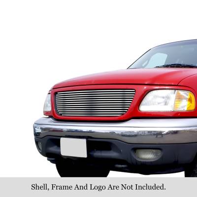 APS - APS Stainless Billet Grille Polish 99-03 Ford F150 GR06FEG12S