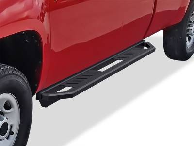 APS - APS Truck Armor Running Boards Black 99-06 Silverado/Sierra Ext IA03SJJ4B