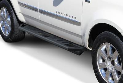 APS - APS Truck Armor Running Boards Black for 04-10 Dodge Durango IA04SIA2B