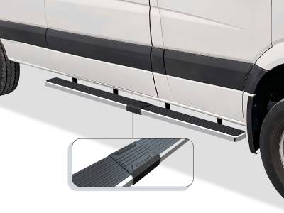 APS - APS IStep 5" Running Boards Brushed for 07-25 Sprinter Van IB04EDJ3A