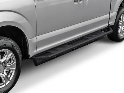 APS - APS Truck Armor Running Boards Black 15-25 F150/Super Duty Crew IA06SAG5B