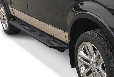 APS - APS Truck Armor Running Boards Black 04-14 Ford F150 Extended IA06SAG6B