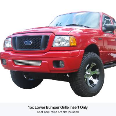 APS - APS Stainless Billet Bumper Grille Polish 04-05 Ford Ranger GR06FEG37S