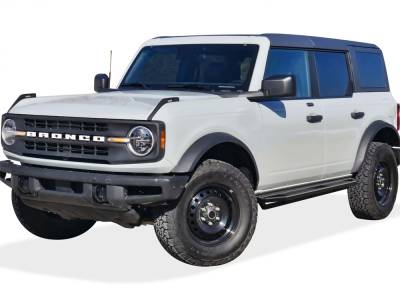APS - APS Truck Armor Running Boards Black 21-25 Ford Bronco 4DR IA06SCA1B