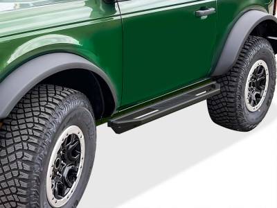 APS - APS Truck Armor Running Boards Black 21-25 Ford Bronco 2DR IA06SCA2B