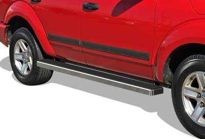 APS - APS IStep 5" Running Boards Brushed for 04-10 Durango/Aspen IB04EJF6A
