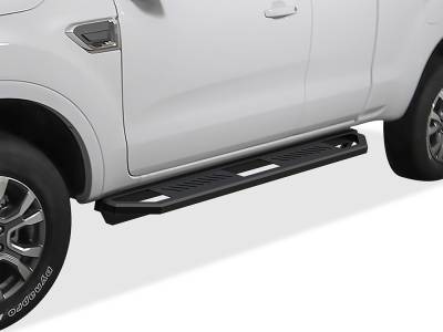 APS - APS Truck Armor Running Boards Black 19-23 Ford Ranger Extended IA06SCA3B