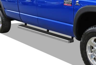 APS - APS IStep 5" Running Boards Brushed for 02-08 RAM 1500/HD Quad IB04EJJ2A