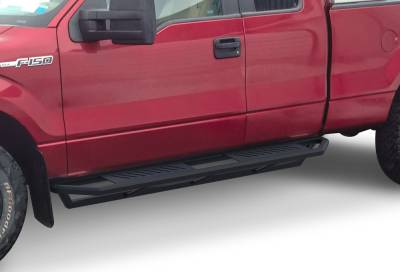 APS - APS Truck Armor Running Boards Black 99-16 Super Duty Extended IA06SJJ3B