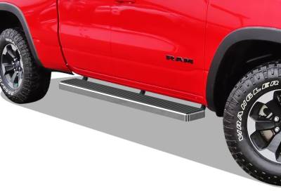 APS - APS IStep 6" Running Boards Brushed for 19-25 RAM 1500 Quad IB04FAE9A