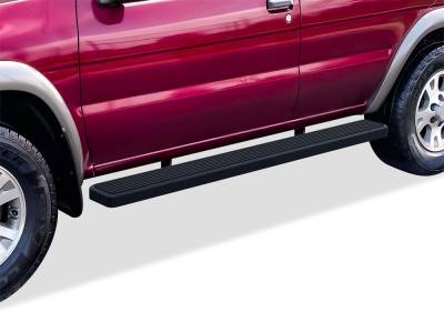 APS - APS IB14FAB8B iStep 6" Running Boards Black for 00-04 Nissan Pathfinder