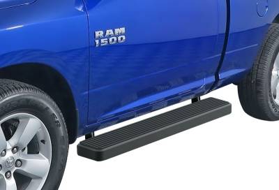 APS - APS IStep 6" Running Boards Black for 09-18 RAM 1500/HD Reg IB04FAG8B