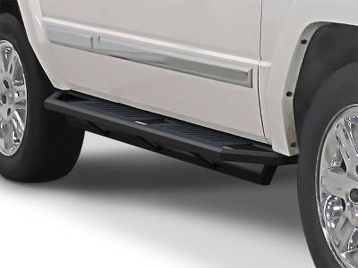 APS - APS Truck Armor Running Boards Black for 05-10 Grand Cherokee IA10SAJ8B