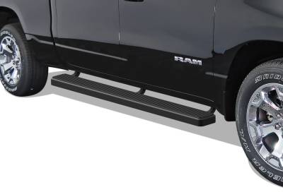 APS - APS IStep 6" Running Boards Black for 19-25 RAM 1500 Crew IB04FBE8B