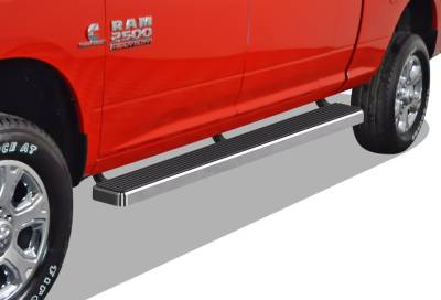APS - APS IStep 6" Running Boards Brushed for 10-24 RAM HD Mega IB04FBJ9A