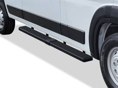 APS - APS IStep 6" Running Boards Black for 14-25 RAM Promaster LWB IB04FDJ1B
