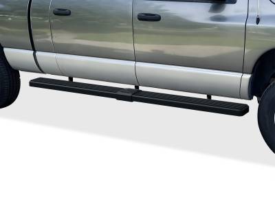 APS - APS IStep 6" Running Boards Black for 06-08 RAM Mega IB04FJD8B