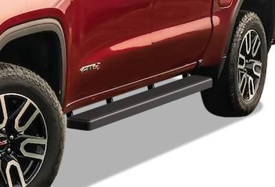 APS - APS IStep 5" Running Boards Black 19-25 Silverado/Sierra Crew IB03EAG1B