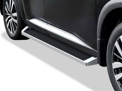 APS - APS IB14RAH1A iRunning Running Boards Polish for 22-25 Nissan Pathfinder