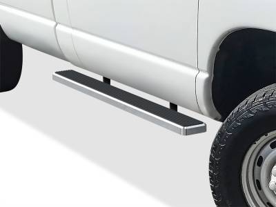 APS - APS IStep 6" Running Boards Brushed for 02-08 RAM 1500/HD Reg IB04FJJ6C