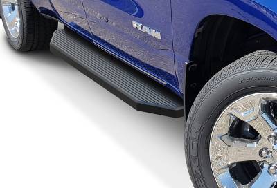 APS - APS H-Series Running Boards Black for 19-25 RAM 1500 Quad IB04RAE9H