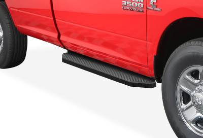 APS - APS H-Series Running Boards Black for 09-18 RAM 1500/09-25 HD Reg IB04RAG8H