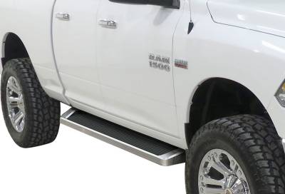 APS - APS IRunning Running Boards Polish for 09-18 RAM 1500 Quad IB04RAG9A