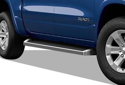 APS - APS IRunning Running Boards Polish for 19-25 RAM 1500 Crew IB04RBE8A