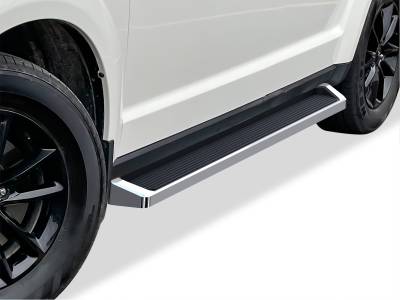 APS - APS IRunning Running Boards Polish for 09-20 Dodge Journey IB04RBJ6A
