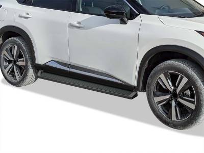 APS - APS IRunning IB14RCF9B Running Boards Black for 21-25 Nissan Rogue