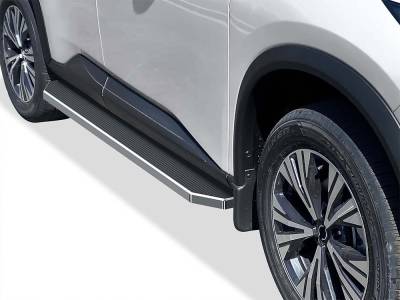 APS - APS H-Series Running Boards Polish for 21-25 Nissan Rogue IB14RCF9Y