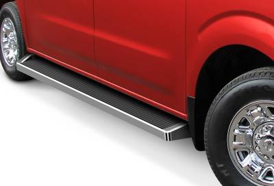 APS - APS IRunning Running Boards Polish for 12-21 Nissan NV Van IB14RDJ7A