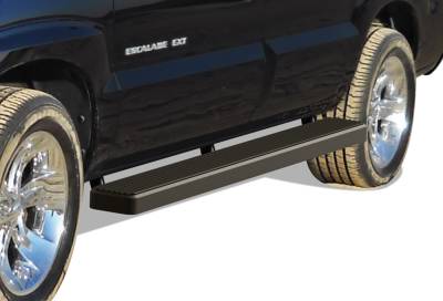 APS - APS IStep 5" Running Boards Black 02-13 Cadillac Escalade EXT IB03EBG1B