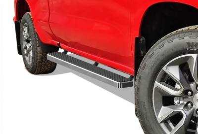 APS - APS IStep 5" Running Boards Brushed 19-25 Silverado/Sierra Dbl IB03EBI5A