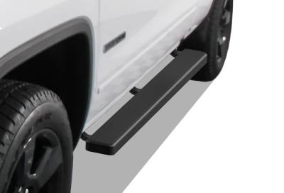 APS - APS IStep 5" Running Boards Black 19-25 Silverado/Sierra Double IB03EBI5B
