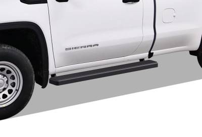 APS - APS IStep 5" Running Boards Black 19-25 Silverado/Sierra Reg IB03EBI6B