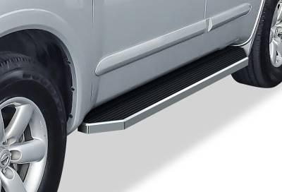 APS - APS H-Series Running Boards Polish for 04-25 Nissan Titan/XD Crew IB14RIE1Y