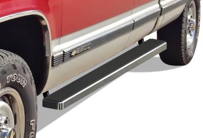 APS - APS IStep 5" Running Boards Brushed 88-98 GM C/K Extended IB03EJA4A